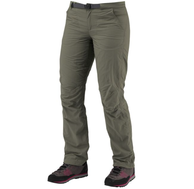 Mountain Equipment Womens Approach Pants
To start, we have this superb outdoor trouser option for women. Introducing the Mountain Equipment Womens Approach Pants – perfect for those who love to hit the hills for a trekking adventure. 
Ideal for hikers, walkers and climbers alike, these ultra-durable trousers will provide you with functional and comfortable protection, made to enhance your performance. 
And, should you find yourself stuck in wet weather during your adventure, you can rest assured that these stylish trousers are made from fast-drying fabric as well as featuring a microfleece-lined waistband, further enhancing comfort on the move. 
