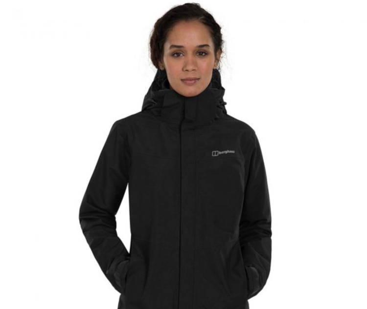 The jacket features a two-layer GORE-TEX outer shell, providing you with unbeatable waterproof and windproof protection and enhanced breathability when on the hills. 
Additional features to further enhance the benefits of GORE-TEX can be seen displayed in the form of a roll-away hood, adjustable cuffs, and RipStop technology, adding an extra layer of protection against the elements. 
Overall, this is a stylish and flattering outdoor jacket that provides outstanding protection – so, no wonder it’s one of our all-time favourites and best-sellers! 
Shop the Berghaus Womens Hillwalker Interactive GORE-TEX Jacket
