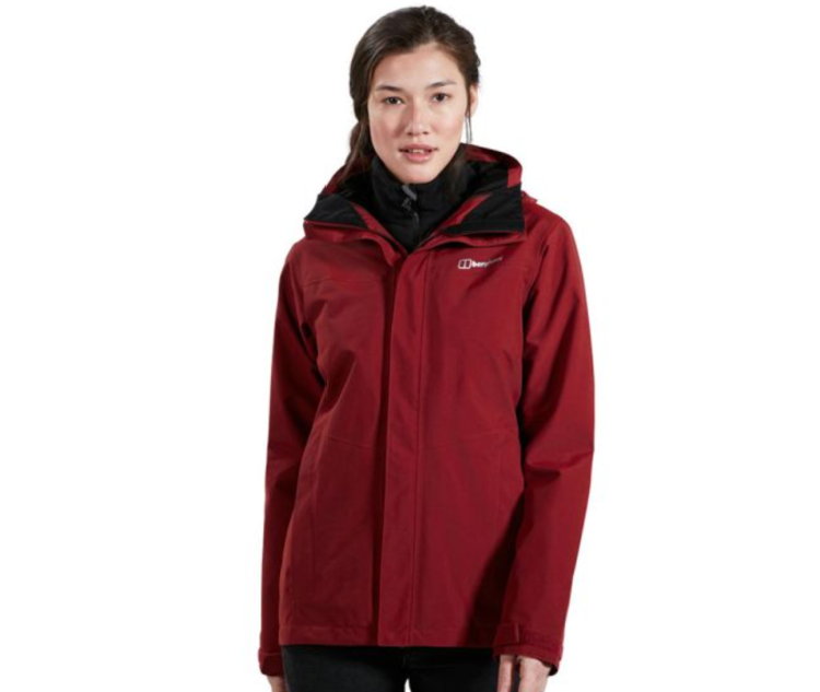 Berghaus Womens Hillwalker Interactive GORE-TEX Jacket
Next, we have the perfect choice for an outdoorswoman who would benefit from ultra-versatile and durable outerwear to see them through all types of activities. Introducing the Berghaus Womens Hillwalker Interactive GORE-TEX Jacket. 
It doesn’t matter whether you find yourself exploring the great outdoors in the rain or the glorious sunshine, this Berghaus jacket is certain to keep you comfortable and protected throughout any weather condition – thanks to the use of advanced InterActive Technology. 

