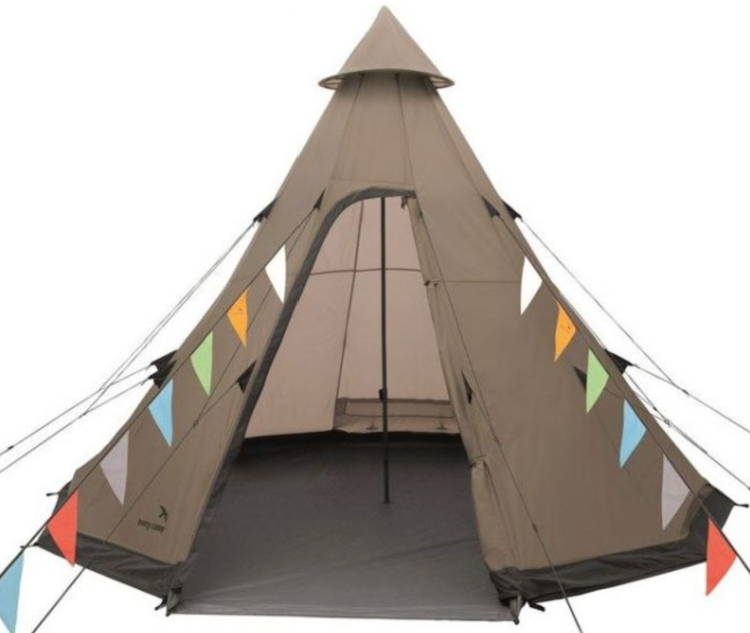 Easy Camp Moonlight Tipi Tent
Introducing the Easy Camp Moonlight Tipi Tent – a superb tent option that encompasses fun and easy camping! Perfect for friends and/or family to share on a trip to a festival.
Comfortably sleeping up to 8 people, this Easy Camp tent boasts a simple centre pole design that ensures total ease of use. The overall quality is impeccable, thanks to the 185T fabric construction. The tent also features a mesh door panel for privacy and ventilation purposes, ensuring a nice, cool and steady airflow. Perfect if you’re planning to go to a festival this summer!

