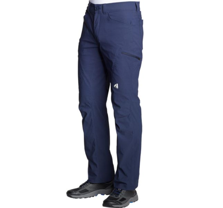 Eddie Bauer Men’s Guide Pro Pants
Last but not least, we have the superb Eddie Bauer Men’s Guide Pro Pants – worn with pride by athletes and professional guides across the globe. 
Bursting with advanced outdoor technology, these trousers are a true staple for any outdoor enthusiast. This includes FreeShade® 50+ sun protection, Polygiene® Odor Control and FIT Active, Eddie Bauer’s most athletic clothing fit. 
This lightweight outdoor trouser option will provide you with unmatched performance and protection and enhanced mobility. Perfect for all types of adventures! 
Click here to shop our range of Eddie Bauer Mens Guide Pro Pants.
