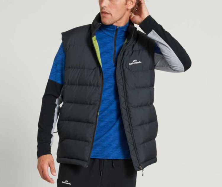 Kathmandu Mens Epiq 600 Fill Down Vest
If you’ve been searching for the perfect outerwear vest that you can pack away in your bag with ease, this is the perfect option for you. Introducing the Kathmandu Mens Epiq 600 Fill Down Vest – the ultimate winter warmer. 
The Kathmandu Mens Epiq 600 Fill Down Vest is an incredibly valuable item of clothing to add to your outdoor gear wardrobe. Perfect for a range of outdoor activities, this winter warmer can either be used as an additional shield against the elements when the temperatures start to drop or as a lighter winter layer to be paired with a light mid-layer. 
